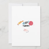 Vat sparen de DatumKaart Save The Date (Voorkant)