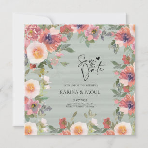 Vat sparen de DatumKaart Save The Date