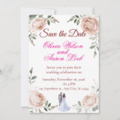 Vat sparen de DatumKaart Save The Date (Voorkant)