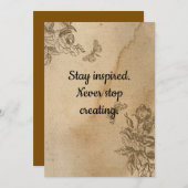 Vat sparen de DatumKaart Save The Date (Voorkant / Achterkant)