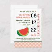 Vat sparen de DatumKaart Save The Date (Voorkant / Achterkant)