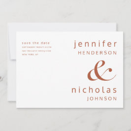 Vat sparen de DatumKaart Save The Date