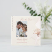 Vat sparen de DatumKaart Save The Date (Staand voorkant)