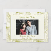 Vat sparen de DatumKaart Save The Date (Voorkant)