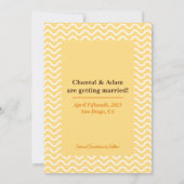 Vat sparen de DatumKaart Save The Date (Achterkant)