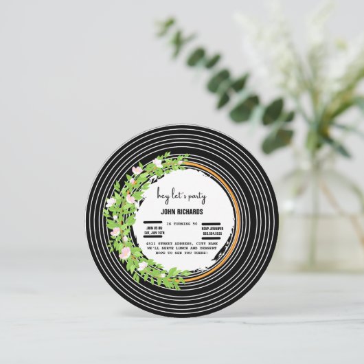 Vat sparen de DatumKaart Save The Date (Staand voorkant)