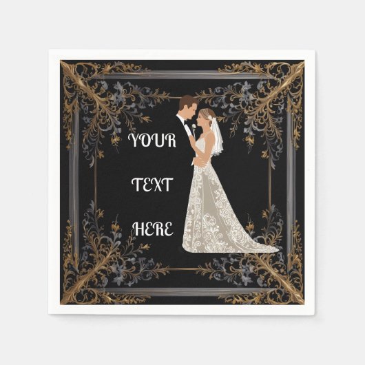 Vat sparen de DatumKaart Servet (Voorkant)