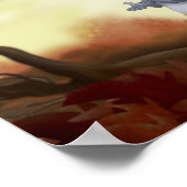 Vat Squirrel Afdrukken Poster (Hoek)