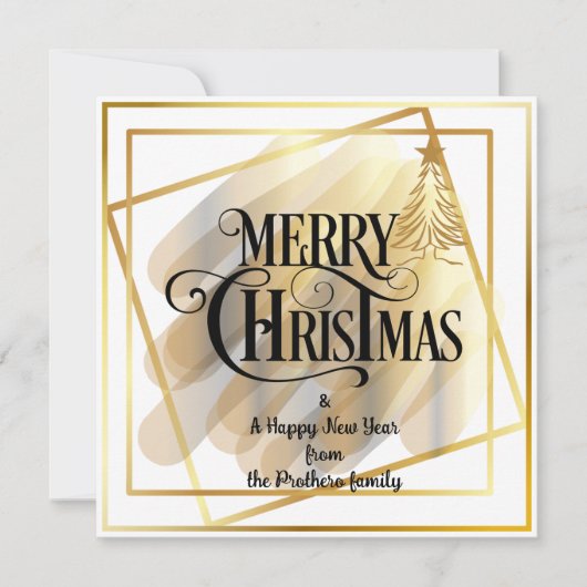 Vat wenskaart feestdagenkaart (Voorkant)