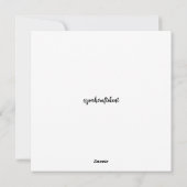 Vat wenskaart feestdagenkaart (Achterkant)