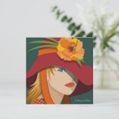 Vat Wenskaart Feestdagenkaart (Staand voorkant)