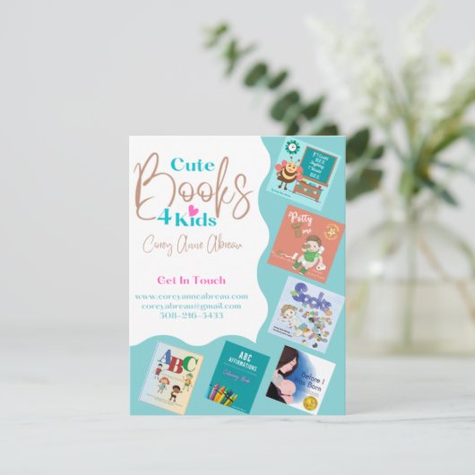 Vat Wenskaart Kaart (Staand voorkant)