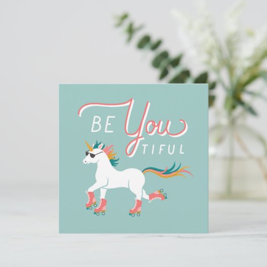 Vat Wenskaart Kaart (Staand voorkant)