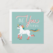 Vat Wenskaart Kaart (Voorkant / Achterkant in situ)