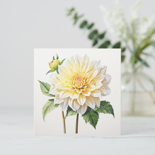 Vat Wenskaart Kaart (Staand voorkant)