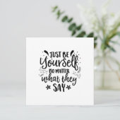 Vat Wenskaart Kaart (Staand voorkant)