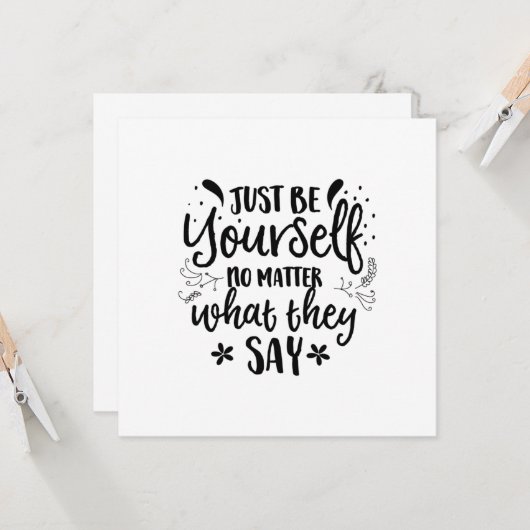 Vat Wenskaart Kaart (Voorkant / Achterkant in situ)