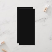 Vat Wenskaart Kaart (Voorkant / Achterkant in situ)