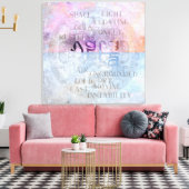 VATA DOSHA - Ingewikkeld Canvas Afdruk (Insitu (Woonkamer))