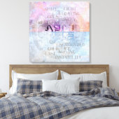 VATA DOSHA - Ingewikkeld Canvas Afdruk (Insitu (Slaapkamer))
