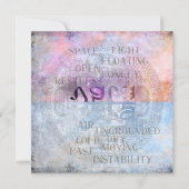 VATA DOSHA - Wenskaart (Voorkant)