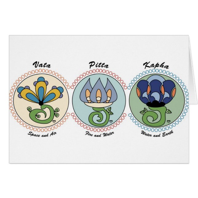 Vata-Pitta-Kapha (Voorkant Horizontaal)