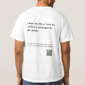 vatbaar t-shirt (Achterkant)