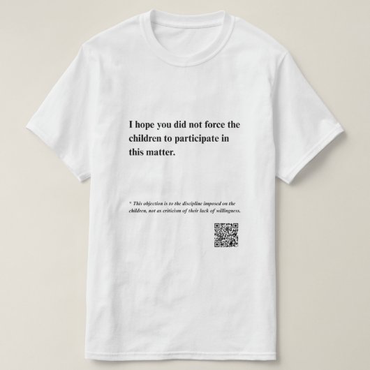 vatbaar t-shirt (Design voorkant)