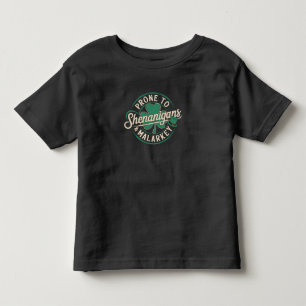 Vatbaar voor kattenkwaad en onzin St. Patrick's Da Kinder Shirts