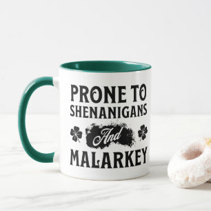 Vatbaar voor kattenkwaad en onzin St. Patrick's Da Mok