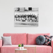 Vaten Bootleg Liquor, 1922 Canvas Afdruk (Insitu (Woonkamer))