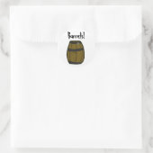 Vaten Pewdie sticker! Ronde Sticker (Tas)