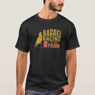 Vaten Racen Is Mijn Passie Wilde West Paard Wester T-shirt