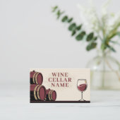 Vaten - Wijnkelder Visitekaartje (Staand voorkant)