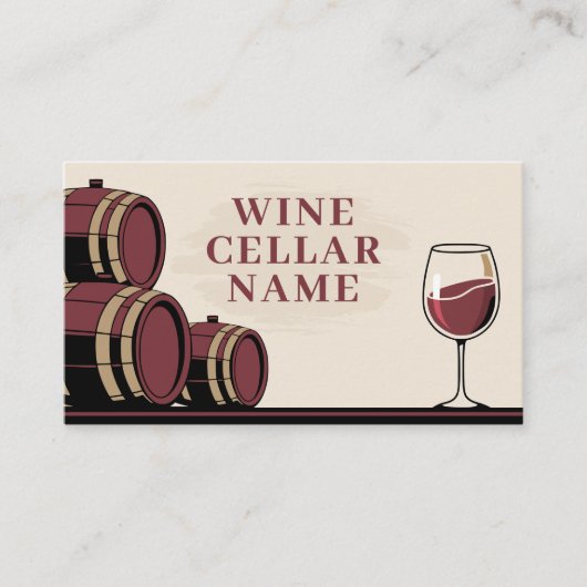 Vaten - Wijnkelder Visitekaartje (Voorkant)