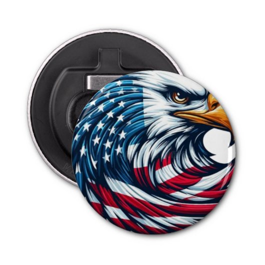 Vateran's Day | US flag keychain | 11 November Button Flesopener (Voorkant)