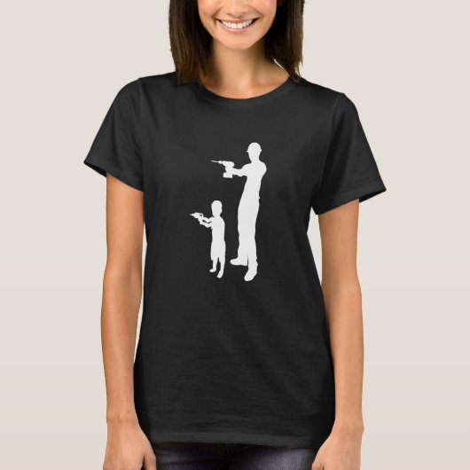 Vather Son opknappen met boorconstructie SI T-shirt (Voorkant)