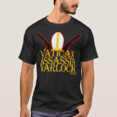 Vaticaan Assassin Warlock! T-shirt (Voorkant)