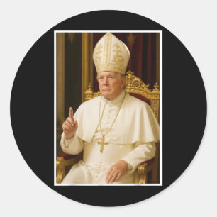 Vaticaan Christelijk Vaticaan Christelijk een nieu Ronde Sticker