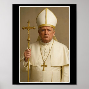 Vaticaan Christelijke nieuwe paus Poster