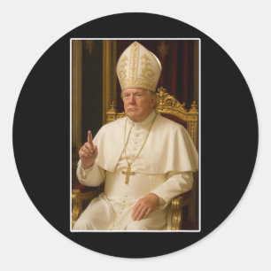 Vaticaan Christelijke nieuwe paus Ronde Sticker