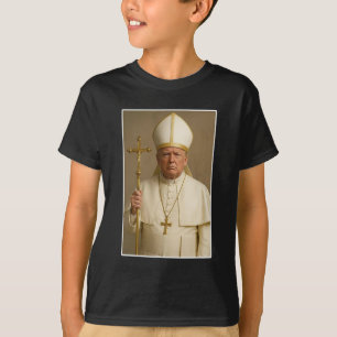 Vaticaan Christelijke nieuwe paus T-shirt