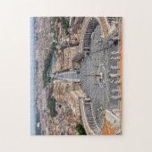 Vaticaan, Italië: Luchtbeeld van het Sint-Peterspl Legpuzzel (Verticaal)