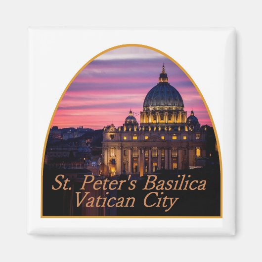 VATICAAN Italië Magneet (Voorkant)