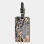 Vaticaan, Italië: Sint-Peter's uitzicht op het ple Bagagelabel (Voorkant verticaal)