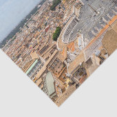 Vaticaan, Italië: Sint-Peter's uitzicht op het ple Tissuepapier (Detail)