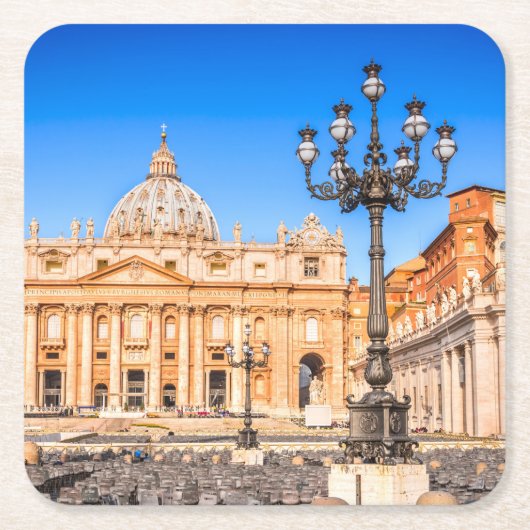 Vaticaan Kartonnen Onderzetters (Voorkant)
