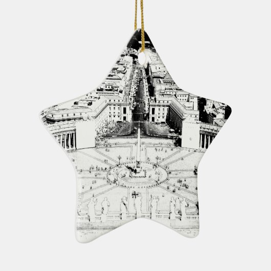 Vaticaan Keramisch Ornament (Rechts)