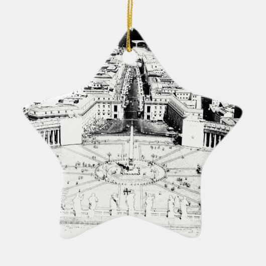 Vaticaan Keramisch Ornament (Voorkant)