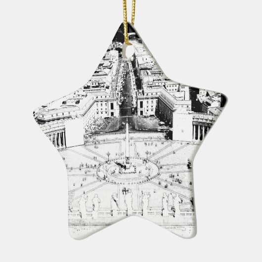Vaticaan Keramisch Ornament (Links)